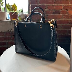 Italian Leather Medium Convertible Satchel